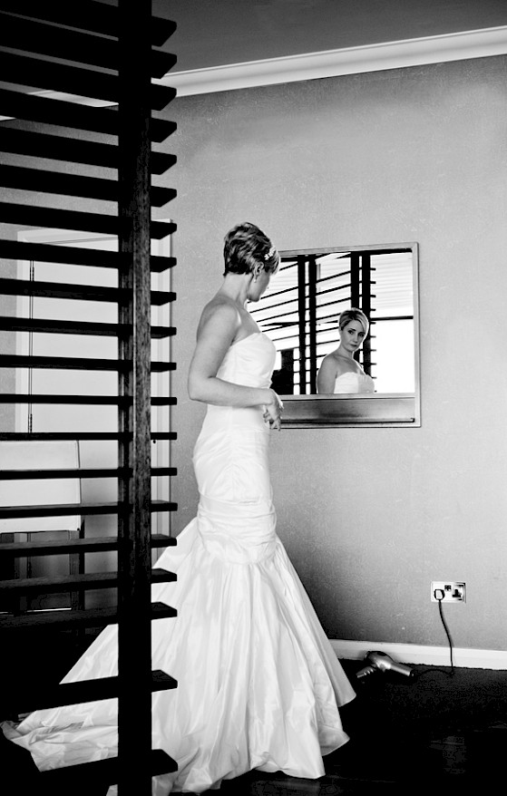 Bride at Glass House Hotel Edinburgh