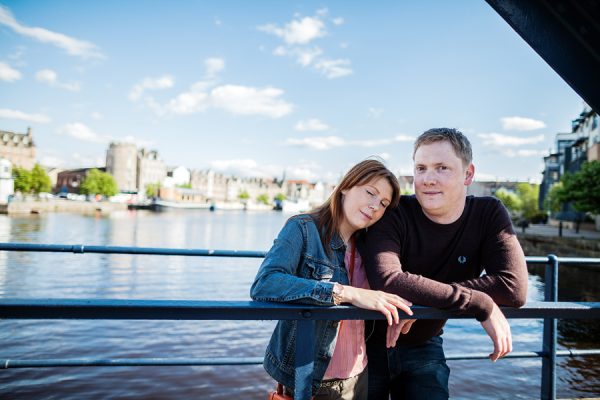 Couple photo session in Leith
