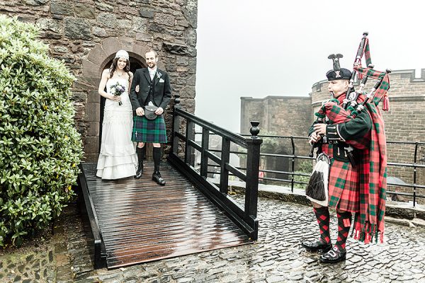 Wedding at the  Edinburgh Castle