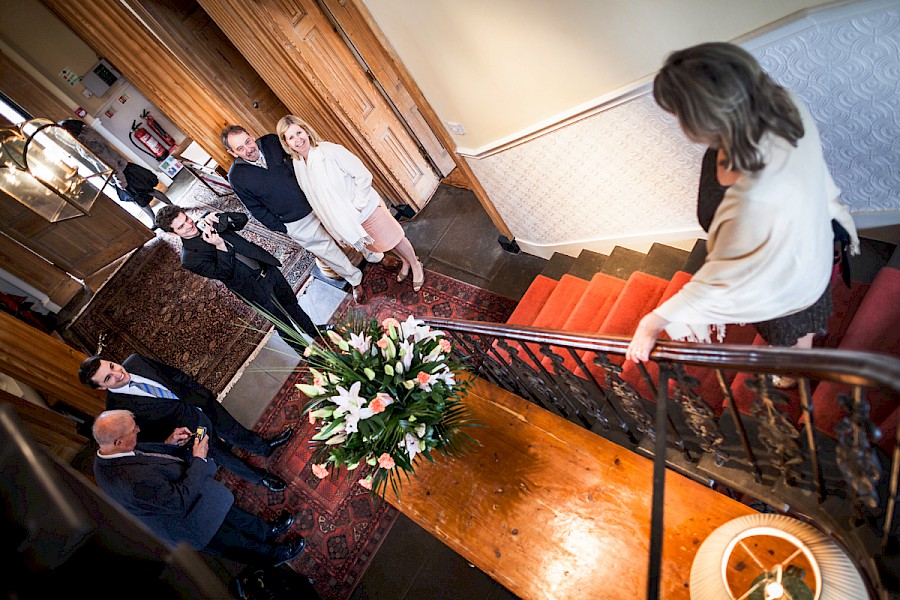 Setting for the ceremony at Harburn House grounds