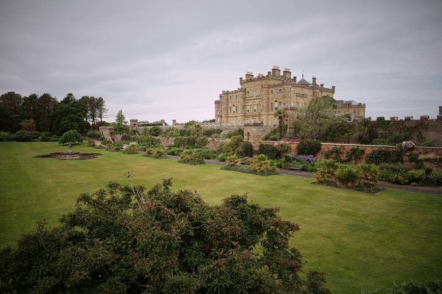 gardens in front of the Culzean Castle