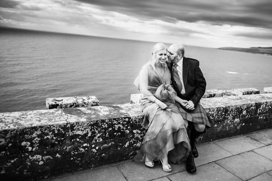 Sea view from Culzean Castle