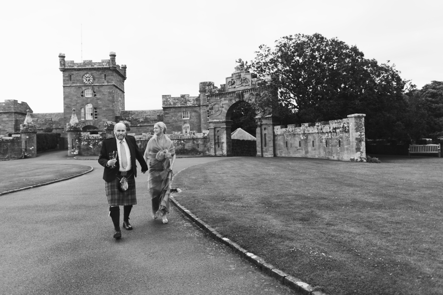 lovely couple on the grounds of Culzean Castle