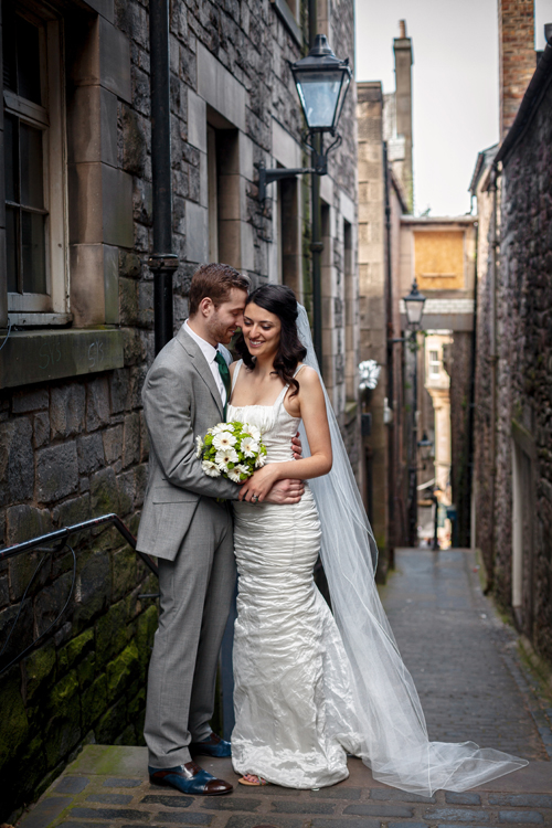 Royal Mile wedding photos