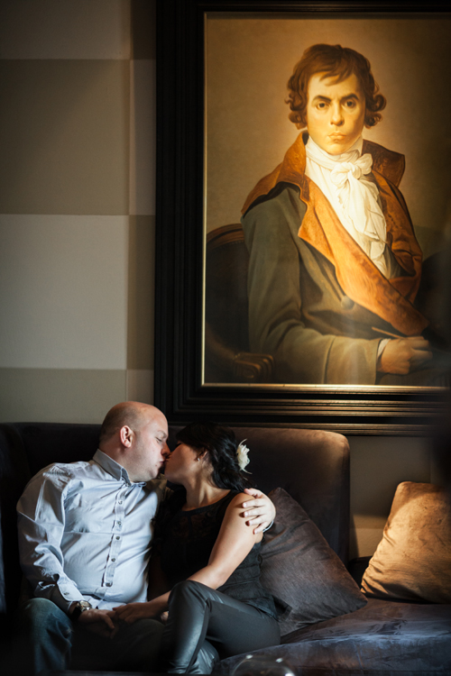 Couple photo session in Edinburgh