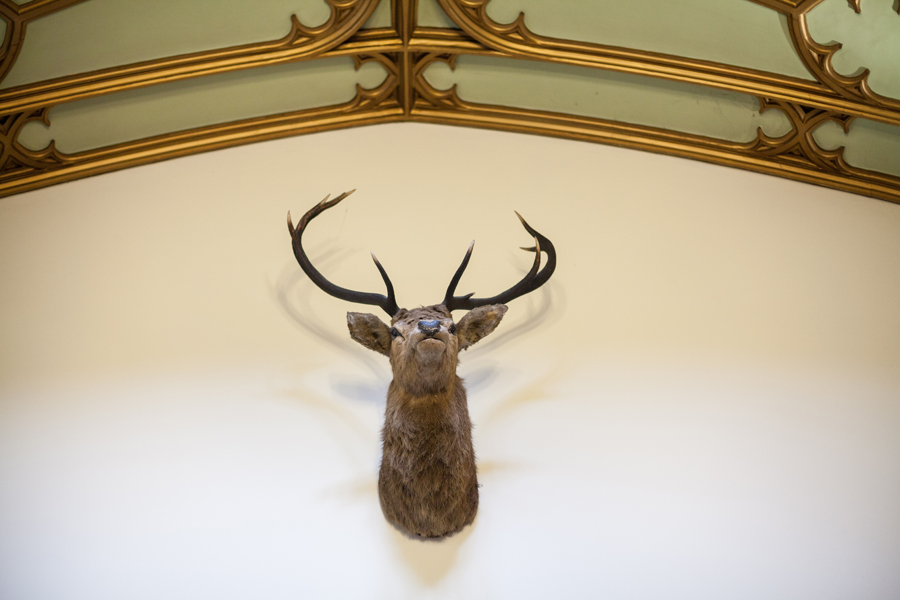 Interiors of  Dalhousie Castle in Bonnyrig near Edinburgh