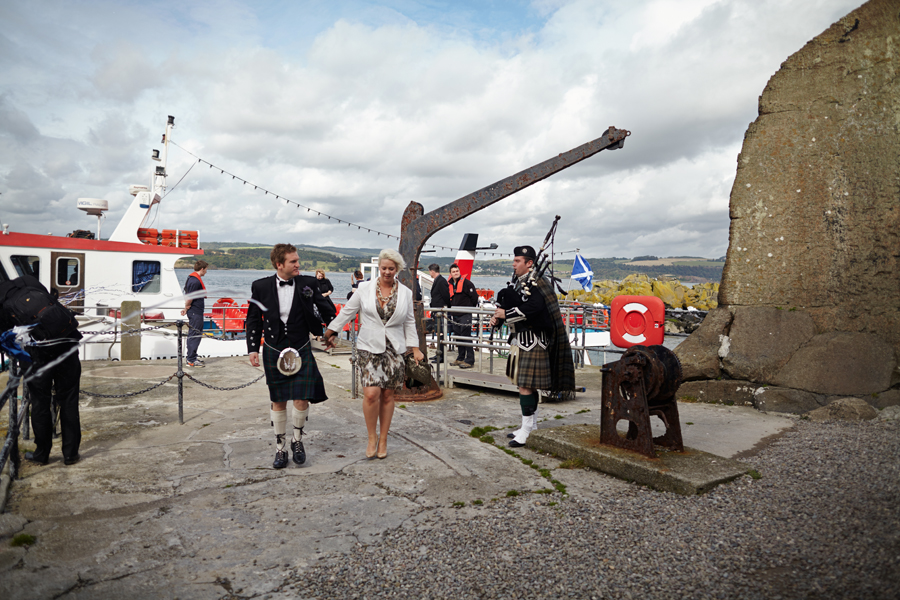 Inchcolm Island wedding photography