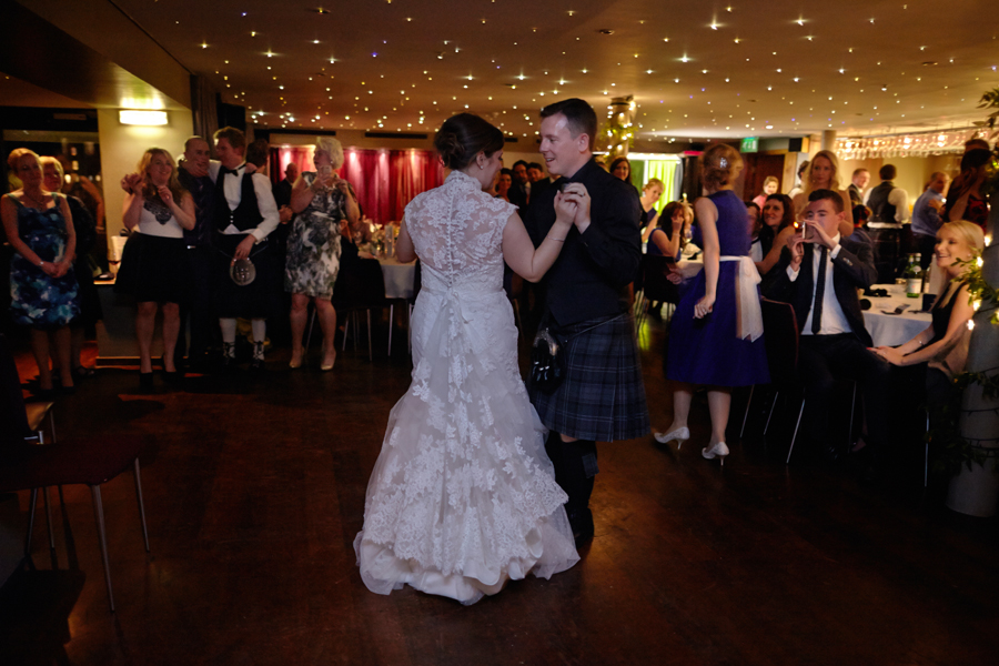 First dance at Orocco Pier wedding celebrations