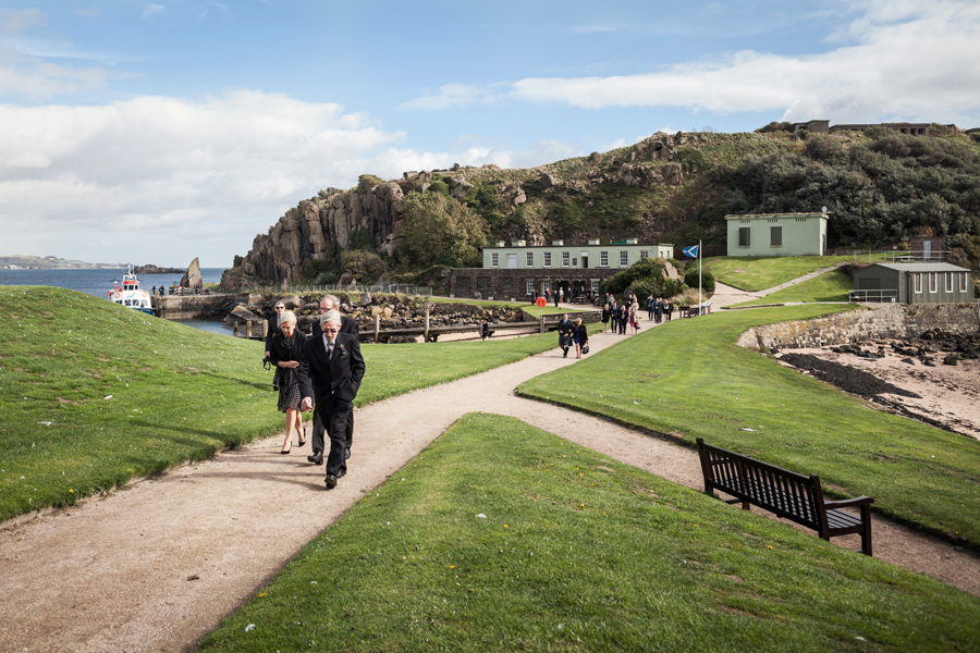 Inchcolm Island wedding photography