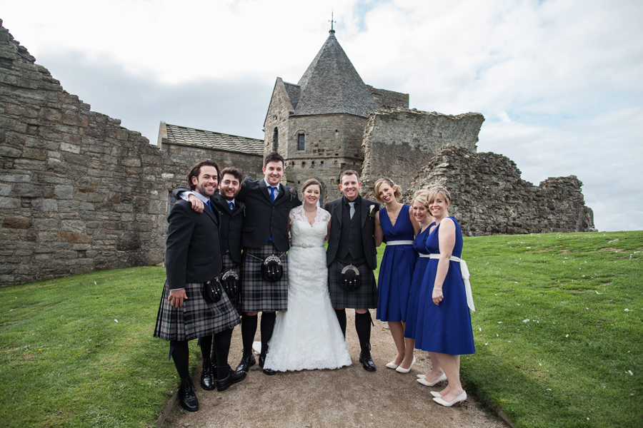 Inchcolm Island wedding photography