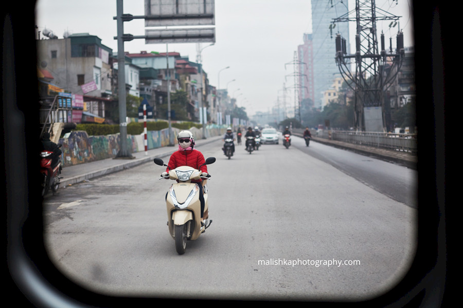 Motorbikes in Hanoi