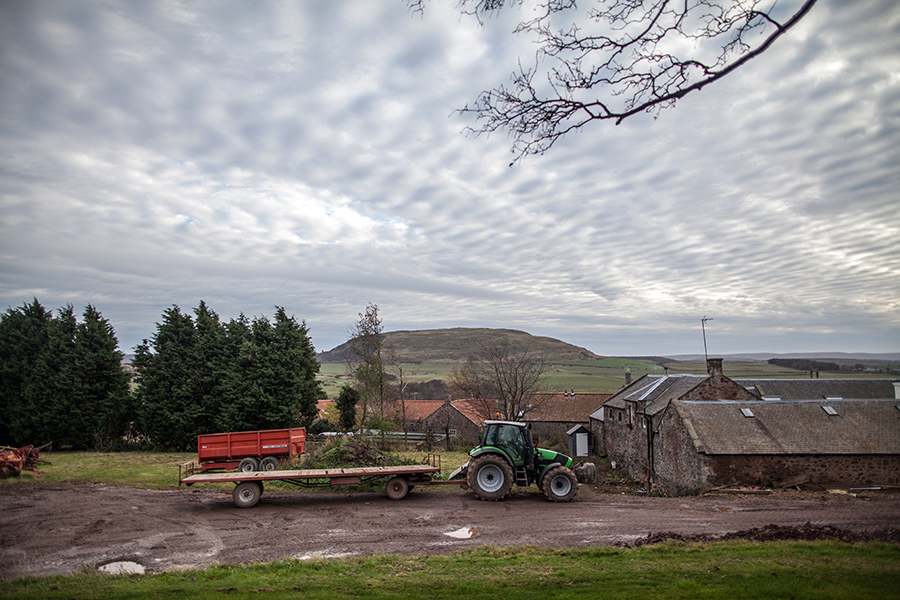 Wedding at Overhailes Farm, the heart of East Lothian