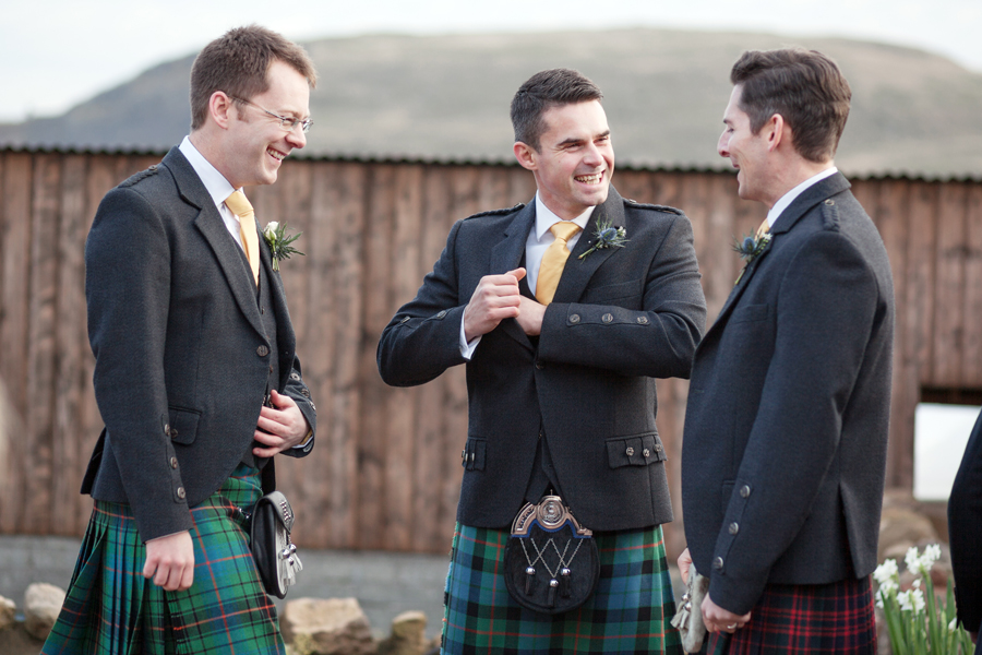 Wedding at Overhailes Farm, the heart of East Lothian