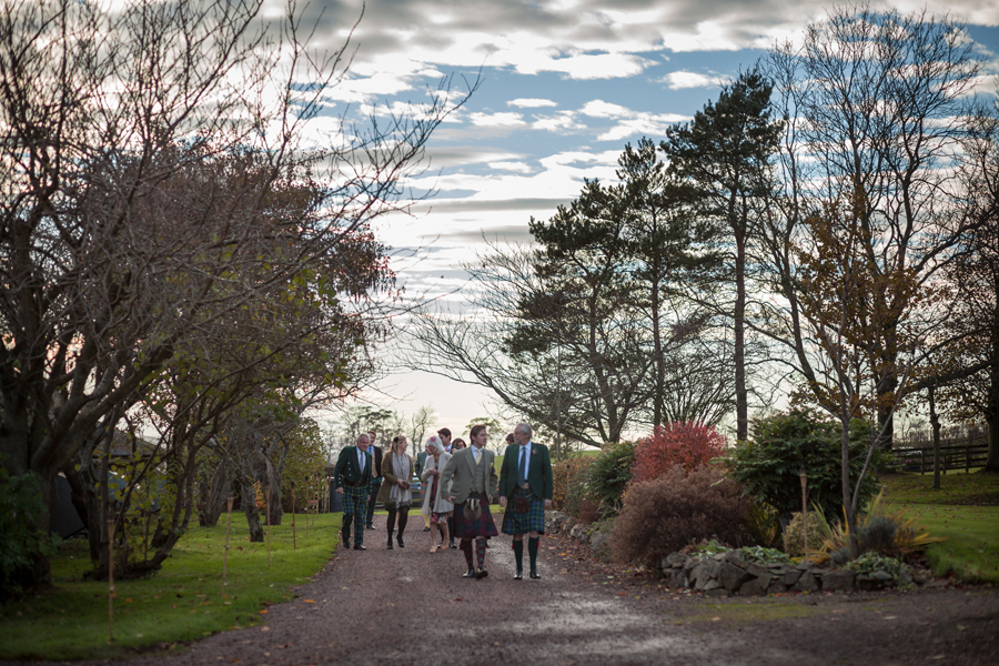 Wedding at Overhailes Farm, the heart of East Lothian