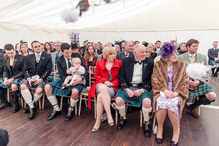 Wedding at Overhailes Farm, the heart of East Lothian