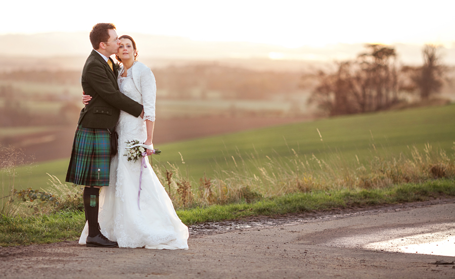 Wedding at Overhailes Farm, the heart of East Lothian