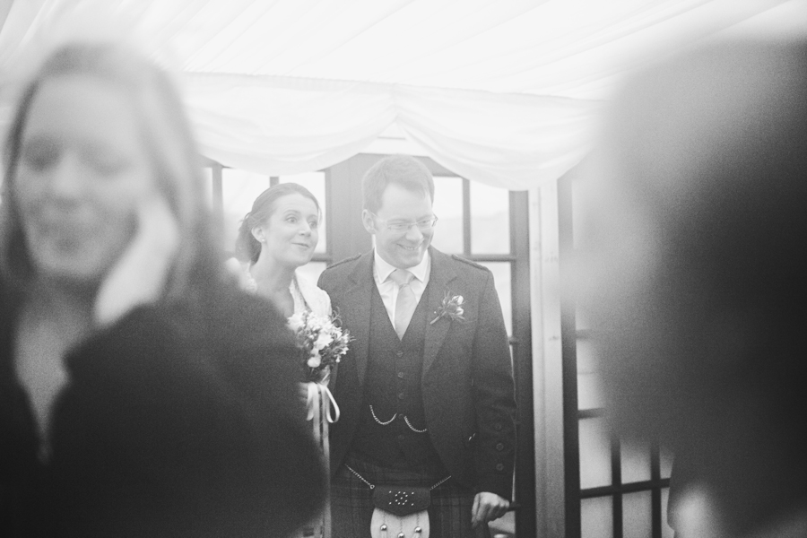 Wedding at Overhailes Farm, the heart of East Lothian