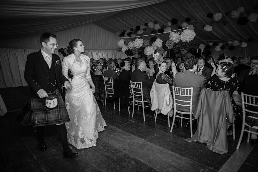 Wedding at Overhailes Farm, the heart of East Lothian