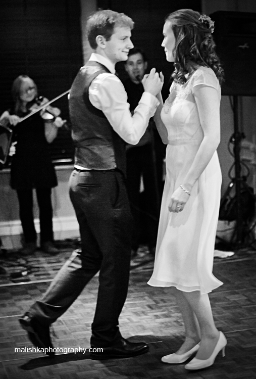 First dance at Bruntsfield Hotel in Edinburgh