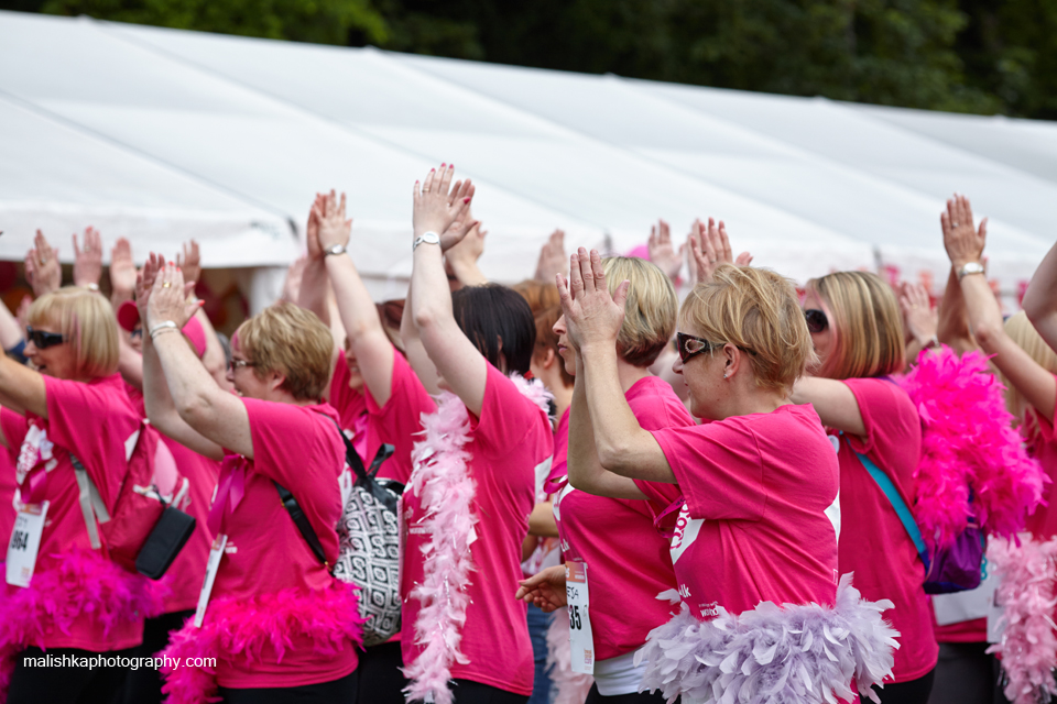 Scone Palace Pink Ribbonwalk in Perthshire