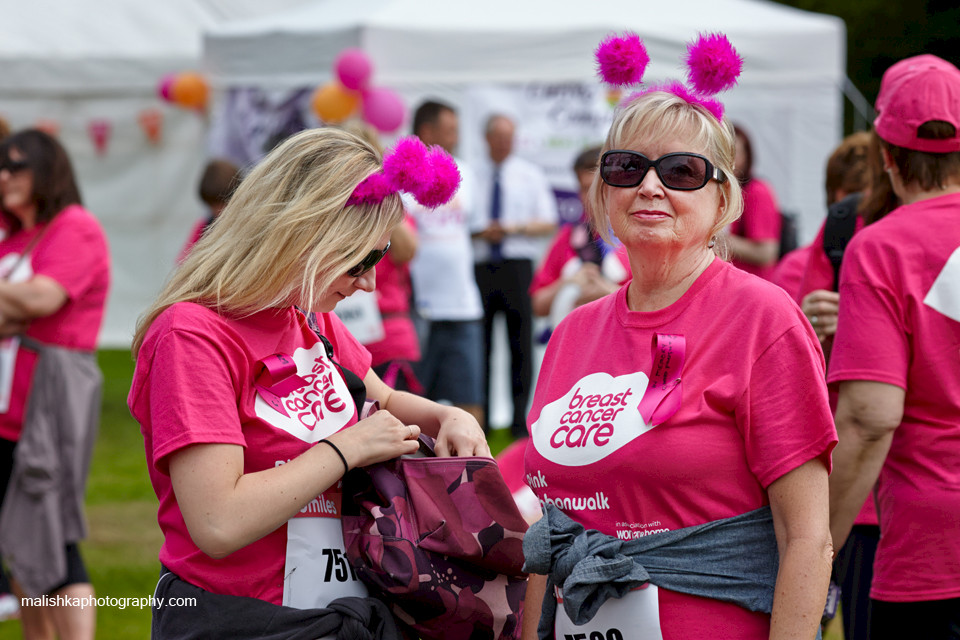 Scone Palace Pink Ribbonwalk in Perthshire