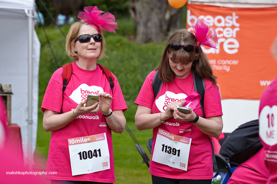 Scone Palace Pink Ribbonwalk in Perthshire