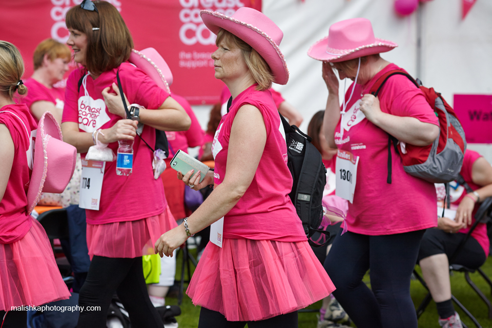 Scone Palace Pink Ribbonwalk in Perthshire