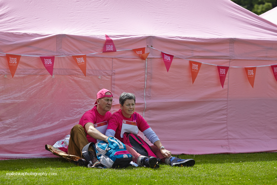 Scone Palace Pink Ribbonwalk in Perthshire