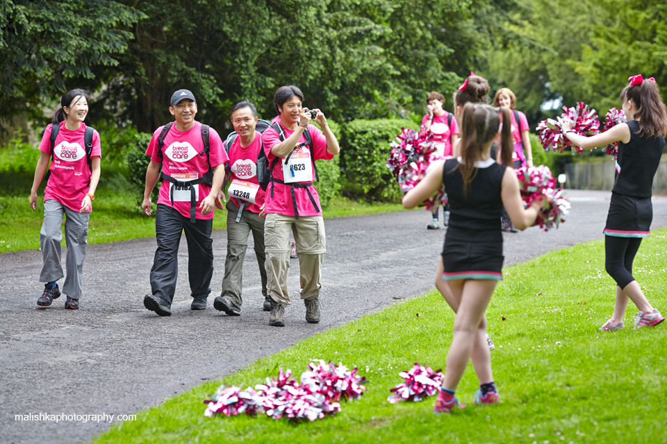 Scone Palace Pink Ribbonwalk in Perthshire