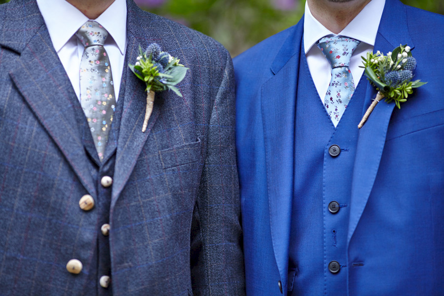 Groom's buttonholes