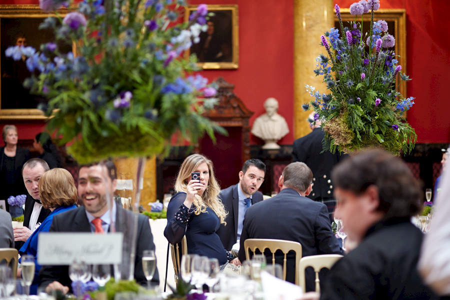 Reception at Royal College of Physicians in Edinburgh