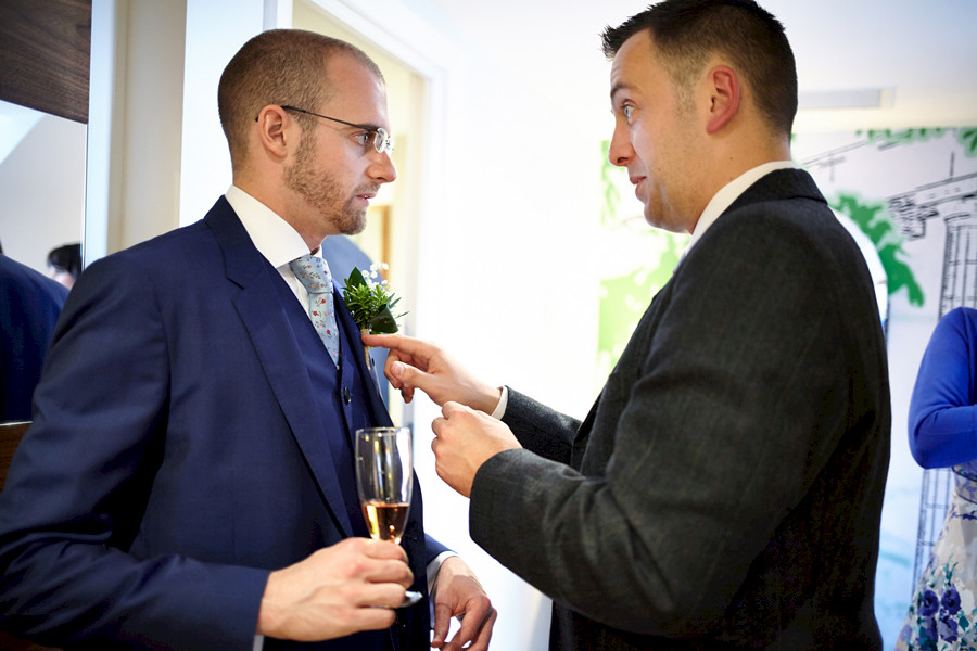 Same-sex couple wedding in Edinburgh