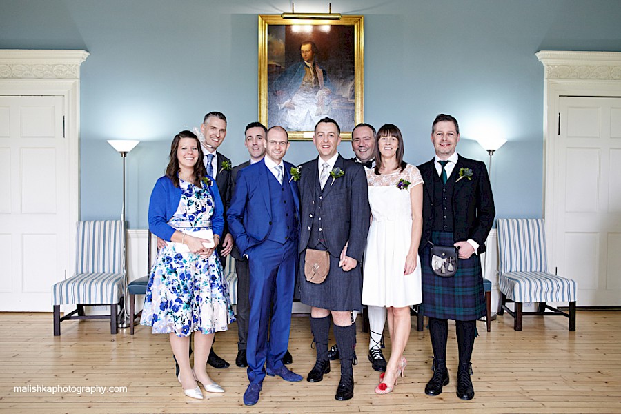 Group photo at Royal College of Physicians in Edinburgh