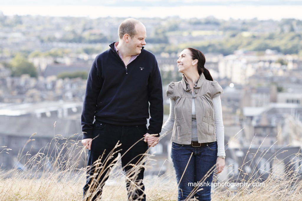 Calton Hill couple photo session