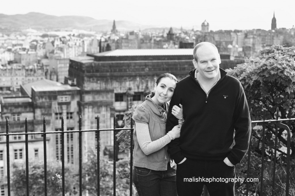 Calton Hill couple photo session