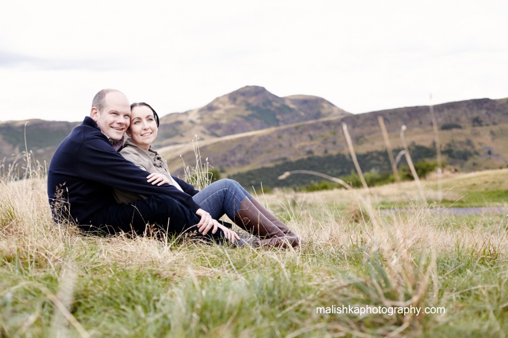 Calton Hill couple photo session