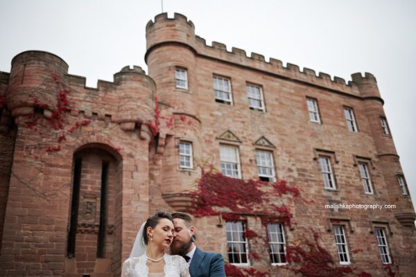 Dalhousie Castle wedding photos