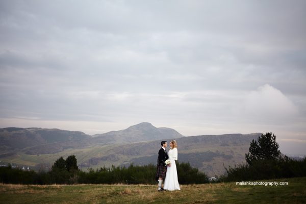 Calton Hill wedding photography