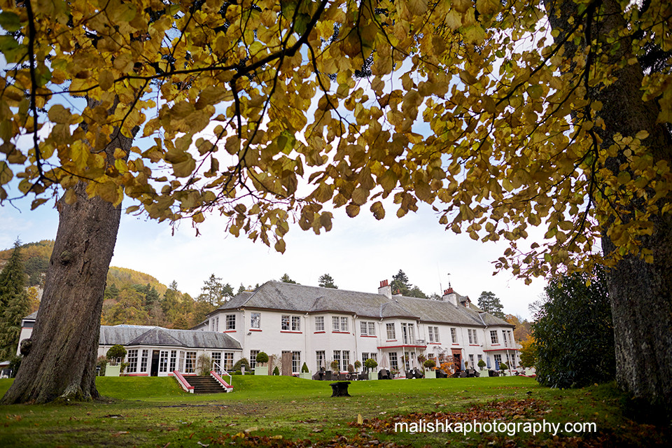 Hilton Dunkeld House Hotel wedding photos