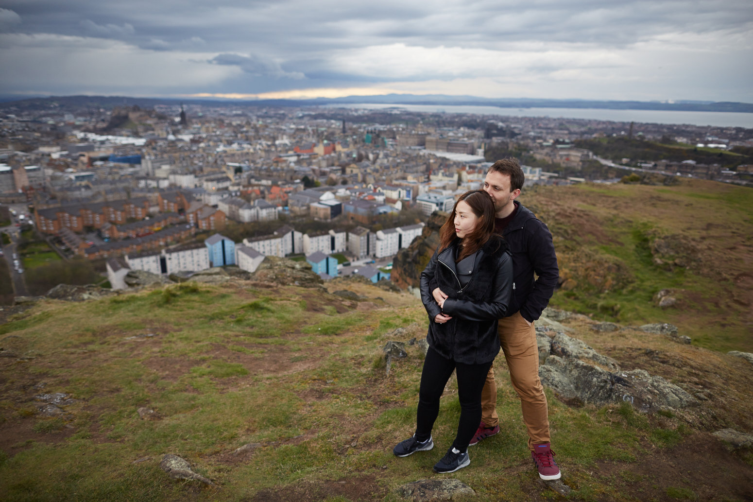 Fantastic couple photo session Edinburgh, Scotland