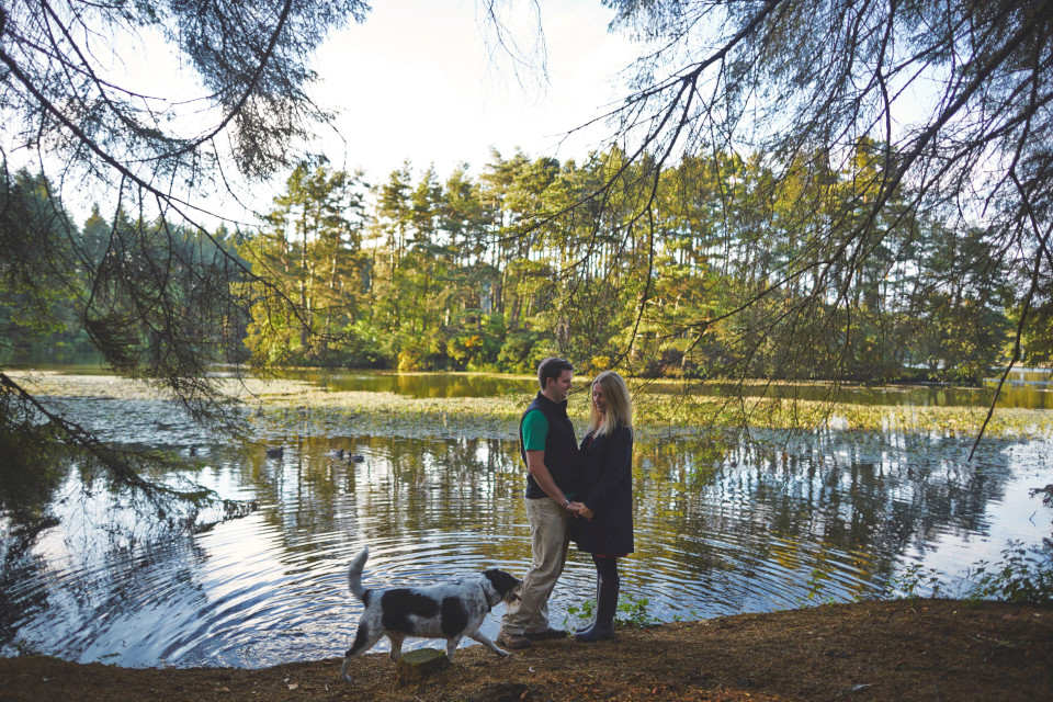 Beecraigs Country Park couple session