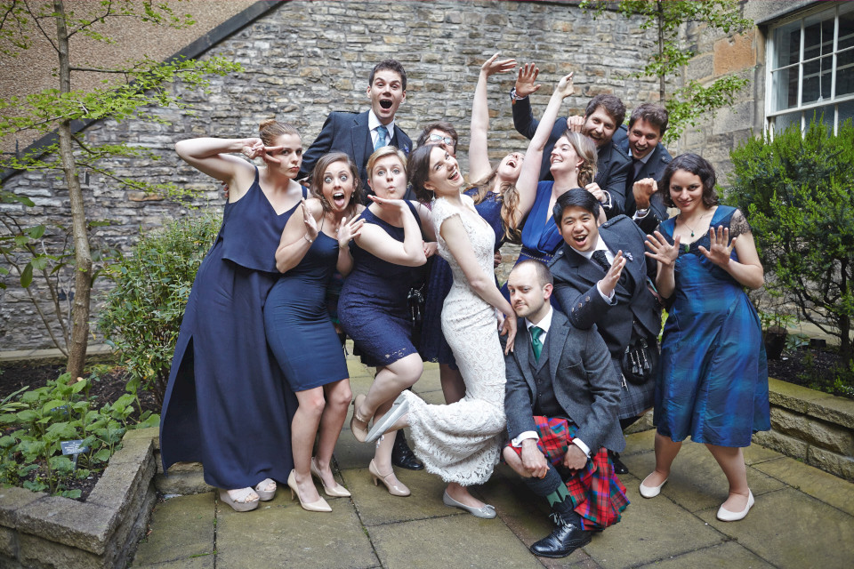 Royal College of Physicians Edinburgh wedding photography
