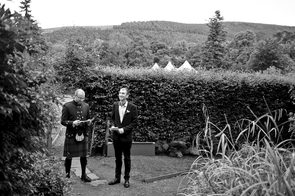 Traquair House wedding photography