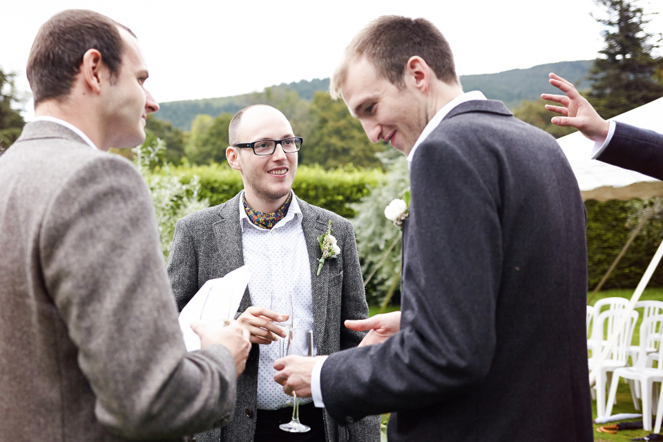 Traquair House wedding photos