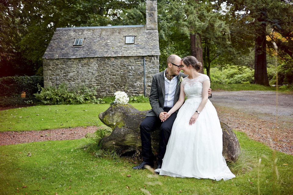 Traquair House wedding photography