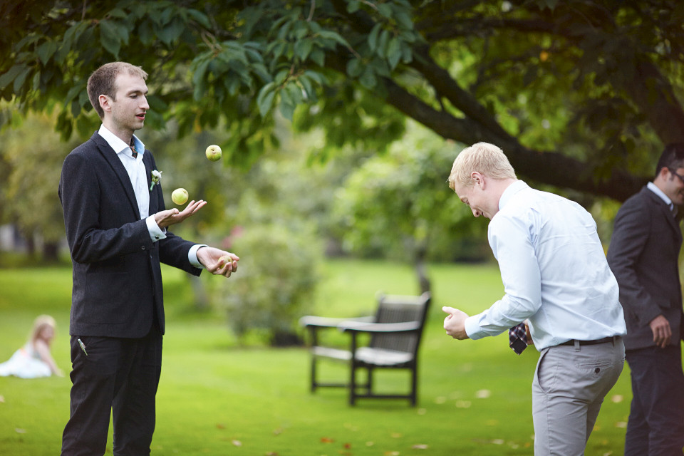 Traquair House outdoor wedding