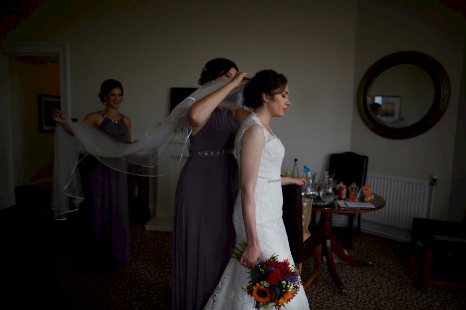 Edinburgh reportage wedding photographer