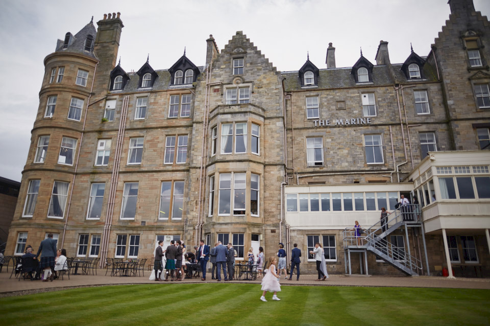 reportage wedding photographer Scotland