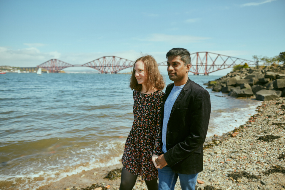 South Queensferry couple photo session