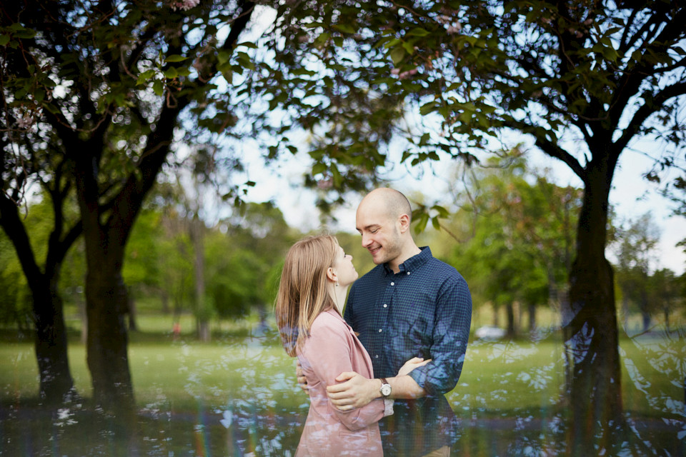 Sweet couple photo session Edinburgh